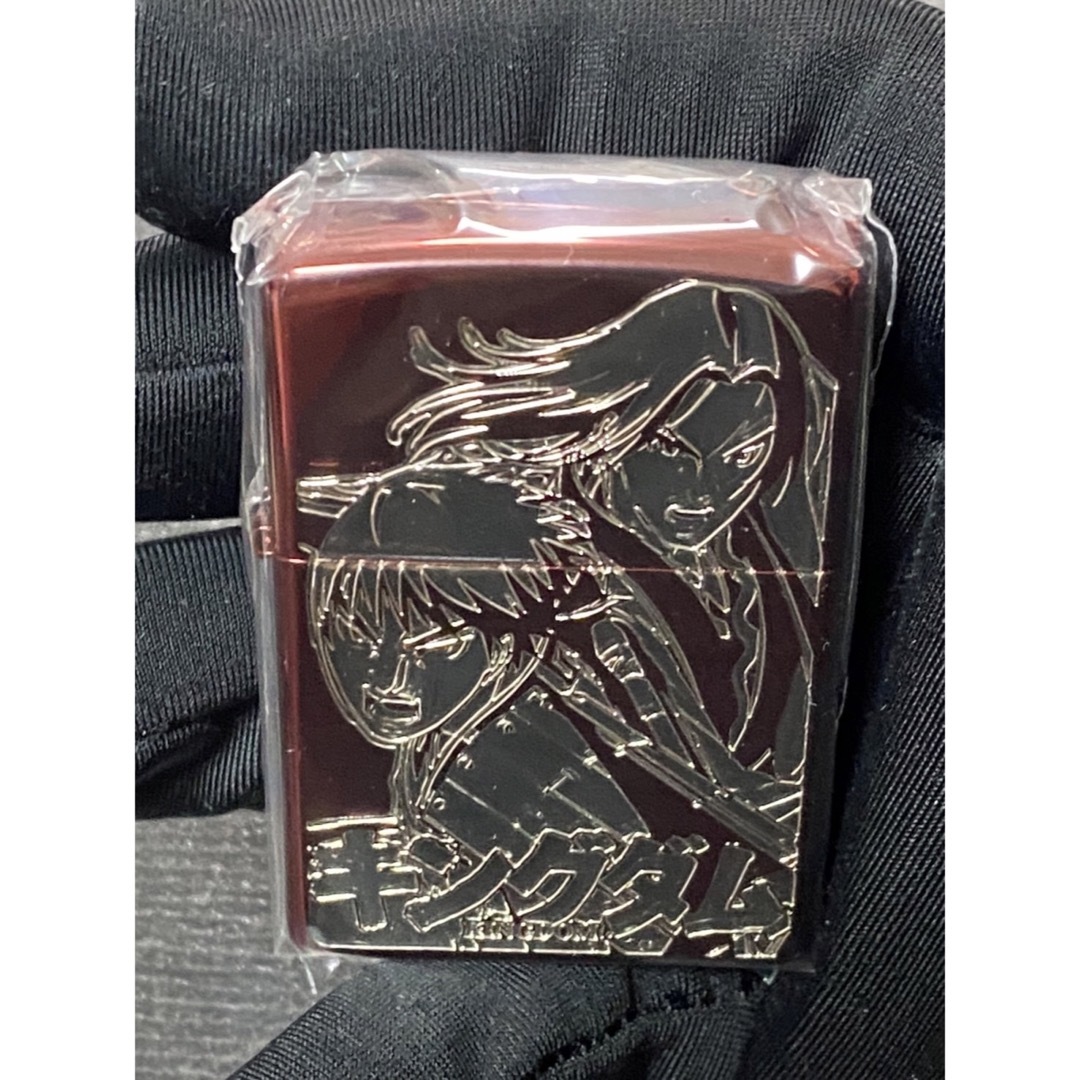 ZIPPO(ジッポー)のzippo キングダム 両面加工 シルバー刻印 希少モデル 2021年製 ② メンズのファッション小物(タバコグッズ)の商品写真