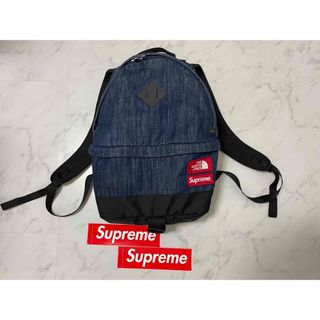 Supreme - 超美品 超希少 シュプリーム ノースフェイス デニム バック