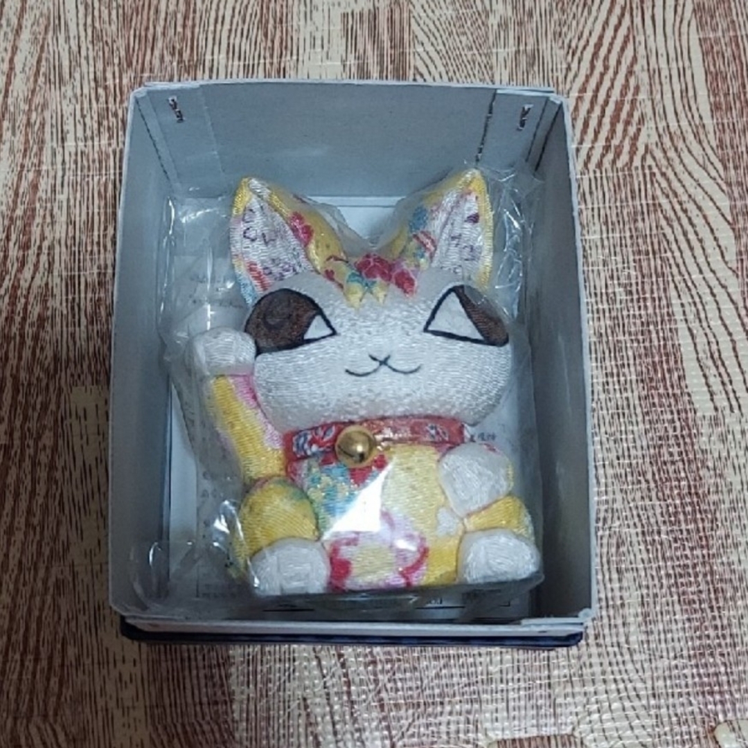 新品　ちりめんまねき　チップ　匠　ぬいぐるみ　置物　わちふぃーるど　ダヤン　猫