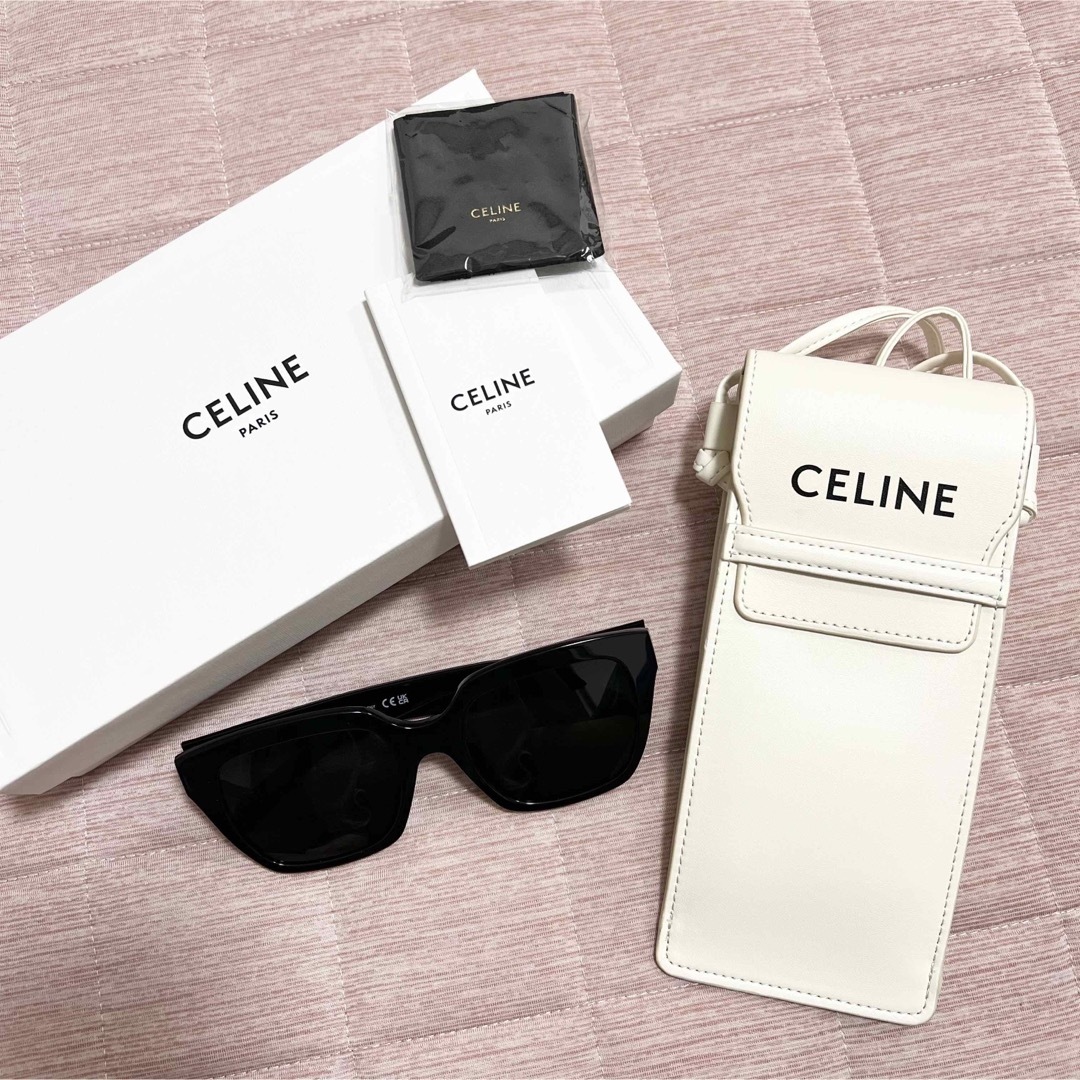 celine(セリーヌ)のCELINE セリーヌ<新品> モノクローム 03 サングラス レディースのファッション小物(サングラス/メガネ)の商品写真