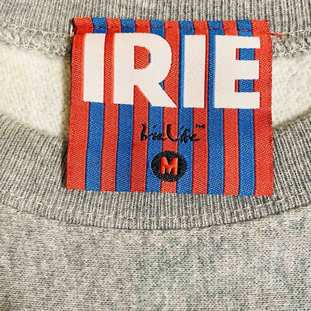 IRIE LIFE(アイリーライフ)のアイリーライフ IRIE スウェット 音符  美品 メンズのトップス(スウェット)の商品写真