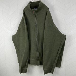 希少 90s ポロラルフローレン ニット ジップアップ ハイネック ビックサイズ