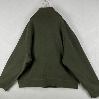 希少 90s ポロラルフローレン ニット ジップアップ ハイネック ビックサイズ