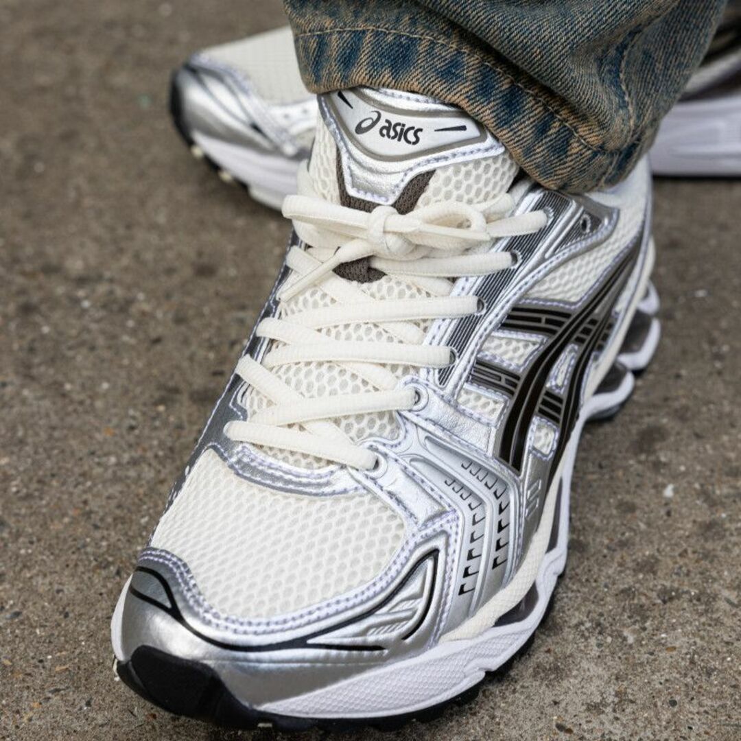 23.5cm Asics Gel-Kayano 14 クリーム ブラック-