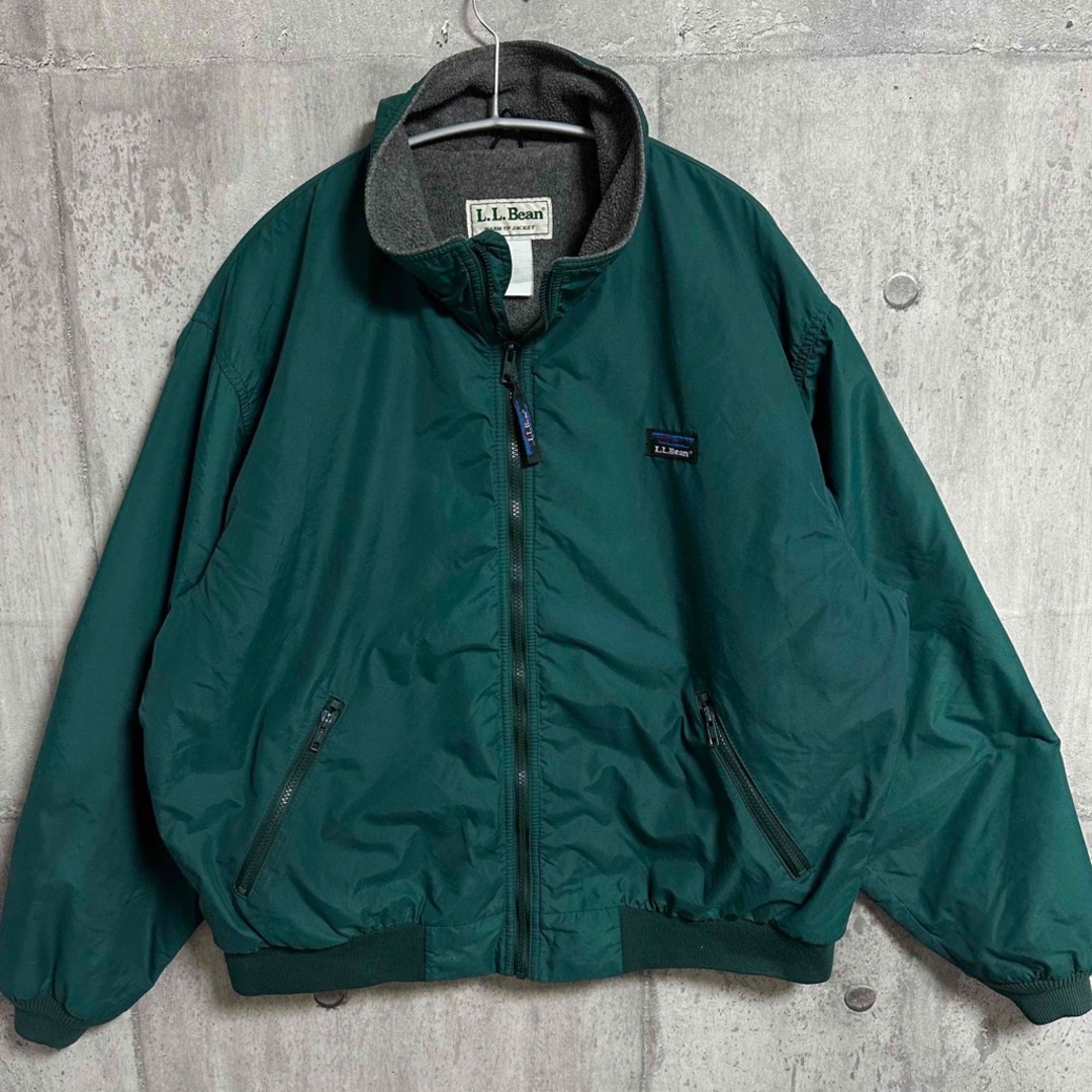 llbean  80s ウォームアップジャケット ナイロン フリース