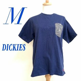 ディッキーズ(Dickies)のDickies ディッキーズ　半袖Tシャツ　ポケット　ストライプ　メンズ　M(Tシャツ/カットソー(半袖/袖なし))