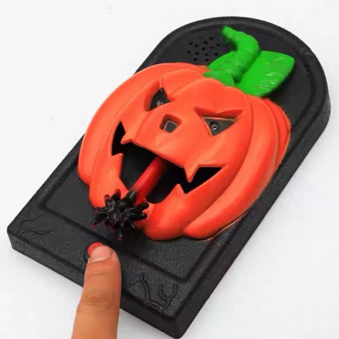 ハロウィン チャイム電池式 かぼちゃ お化け ドクロ スプーキードアベル  飾り