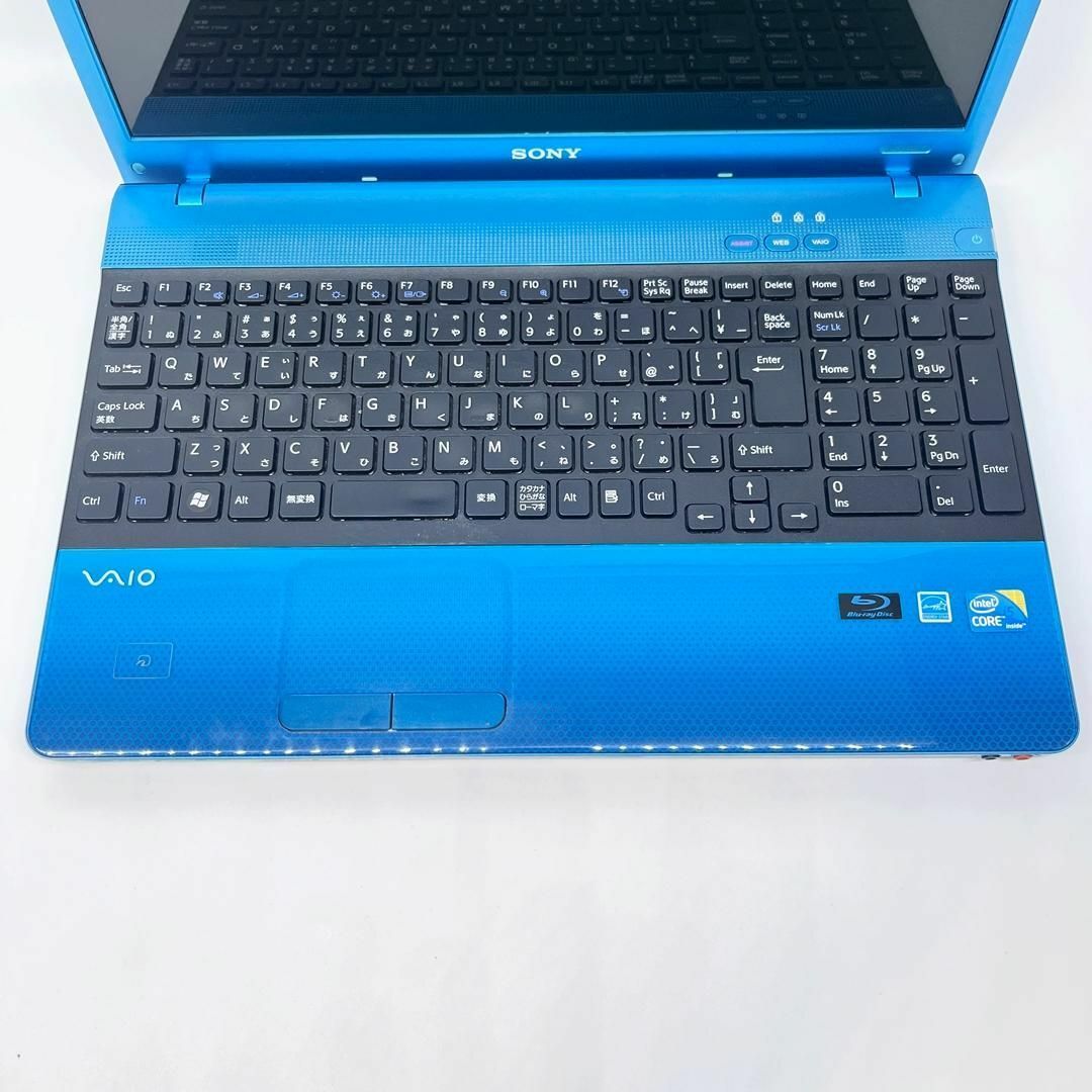 希少なブルー♪SONY/VAIO/Corei5/新品SSD/オフィス/Win11-