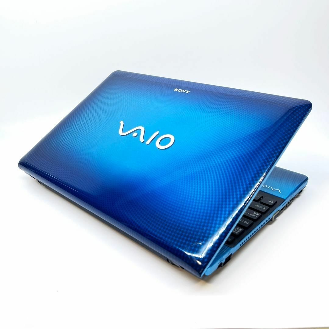 希少なブルー♪SONY/VAIO/Corei5/新品SSD/オフィス/Win11-