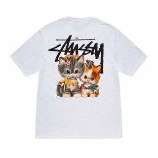 ステューシー(STUSSY)のStussy Kittens Tee "White"(Tシャツ/カットソー(半袖/袖なし))