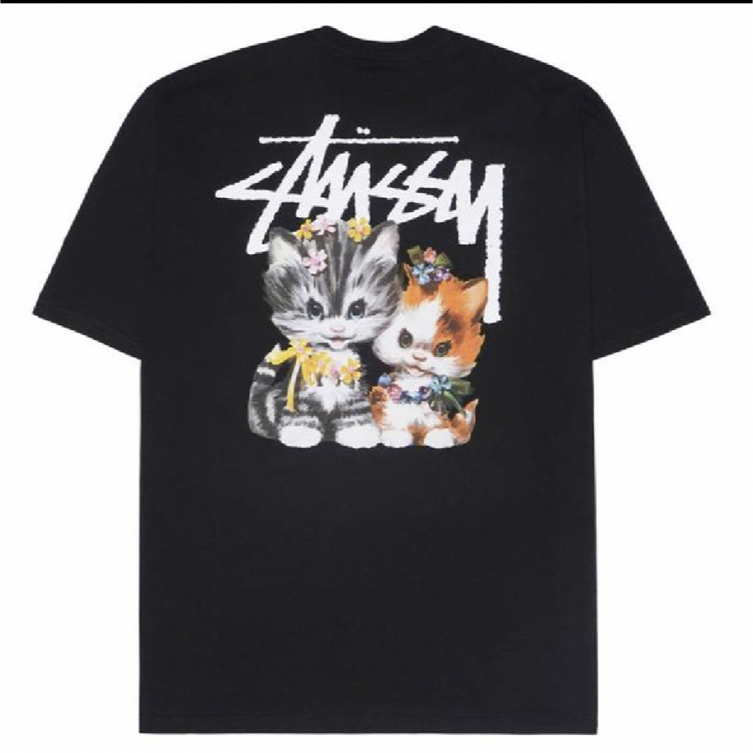 Stussy Kittens Tee Black L