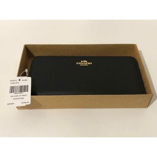 コーチ(COACH)のK 新品未使用 F52372 COACH コーチ 長財布 ブラック(長財布)