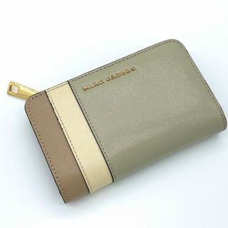 マークジェイコブス(MARC JACOBS)のMARC JACOBS マークジェイコブス レザー 二つ折り 財布 レディース(財布)