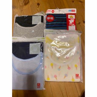 ユニクロ(UNIQLO)の子ども用肌着ユニクロ、トップバリュー(下着)