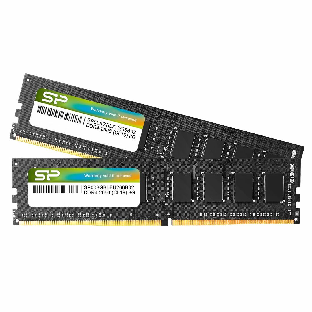 【サイズ:8GB×2枚_スタイル:DDR4-2666_パターン:単品】シリコンパ