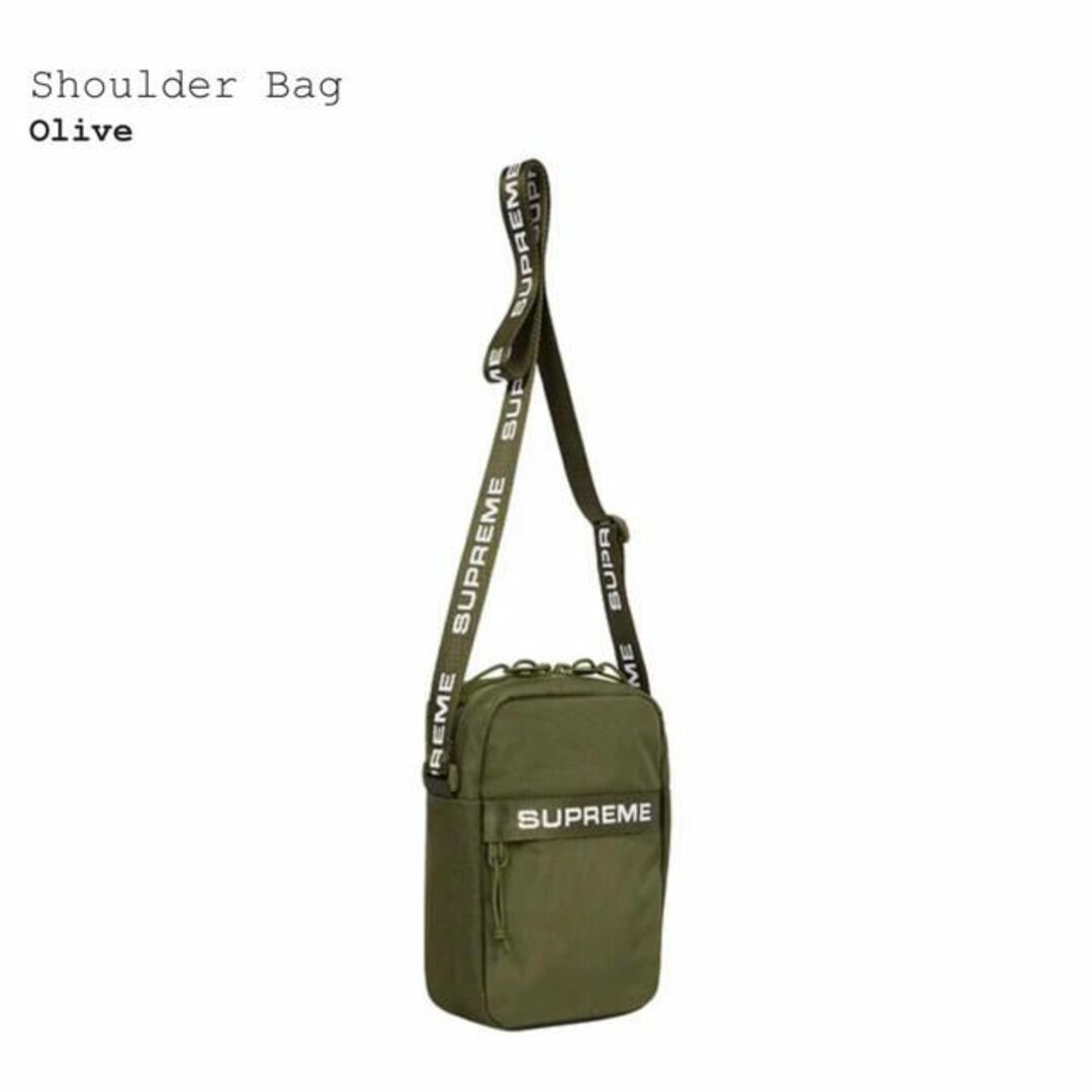 シュプリーム　Shoulder Bag　オリーブ