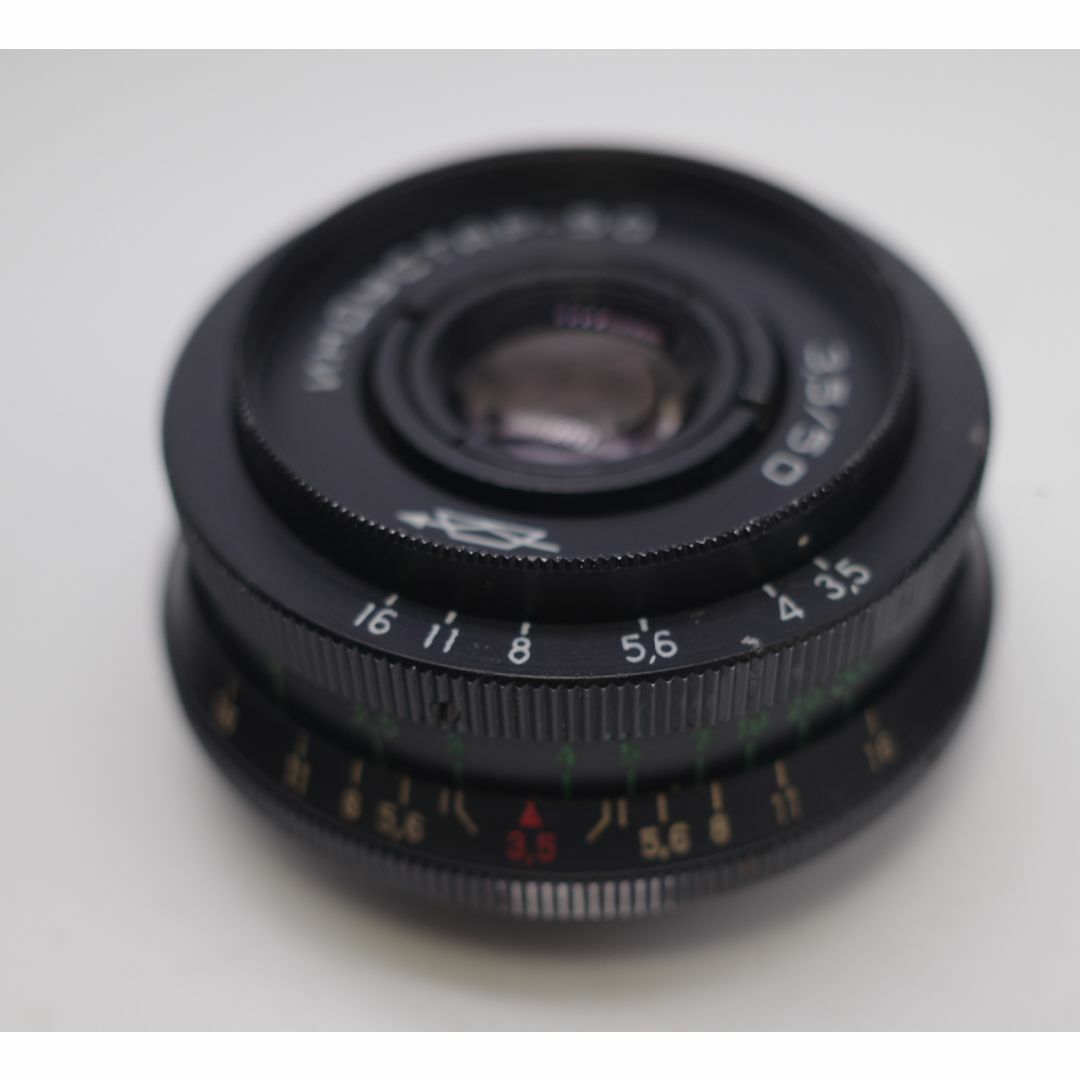 22　美品　パンケーキ　インダスター50-2　M42マウント　50ｍｍ　F3.5