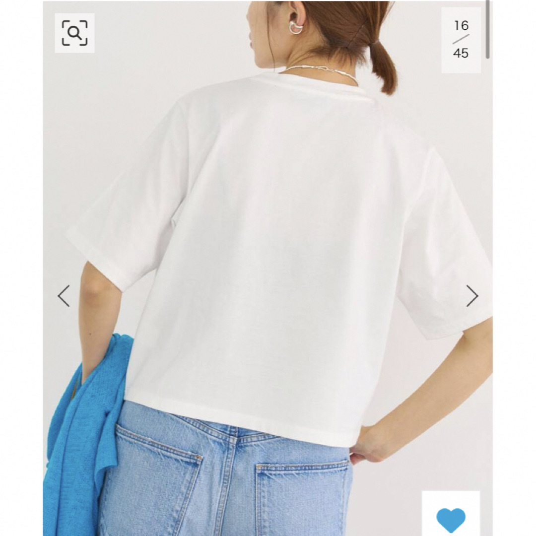 IENA A.P.C.別注 DECALEプリント Tシャツ　ホワイト美品　タグ有