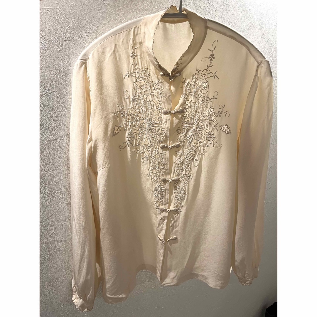 Lochie(ロキエ)のvintage china blouse レディースのトップス(シャツ/ブラウス(長袖/七分))の商品写真