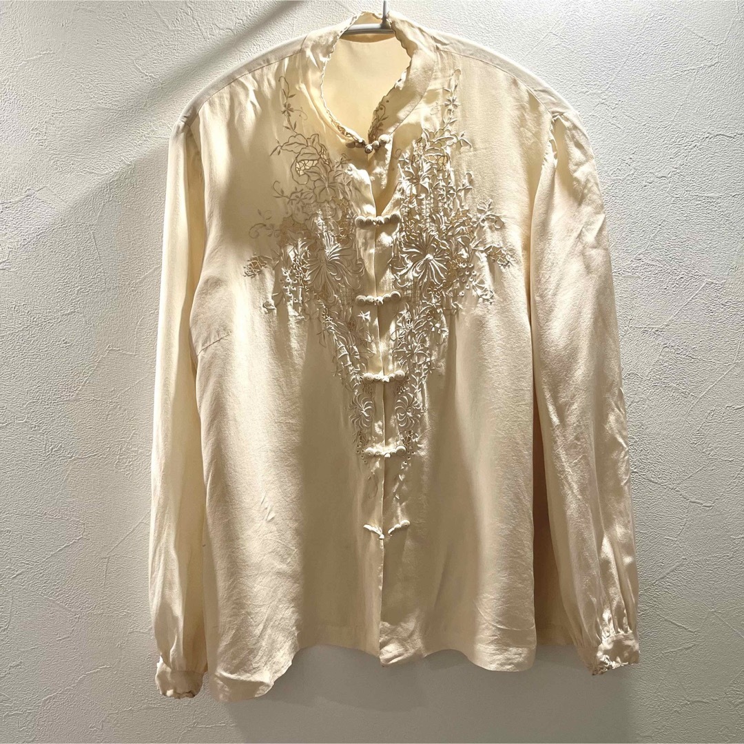 Lochie(ロキエ)のvintage china blouse レディースのトップス(シャツ/ブラウス(長袖/七分))の商品写真