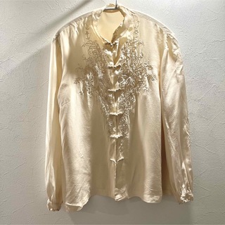 ロキエ(Lochie)のvintage china blouse(シャツ/ブラウス(長袖/七分))