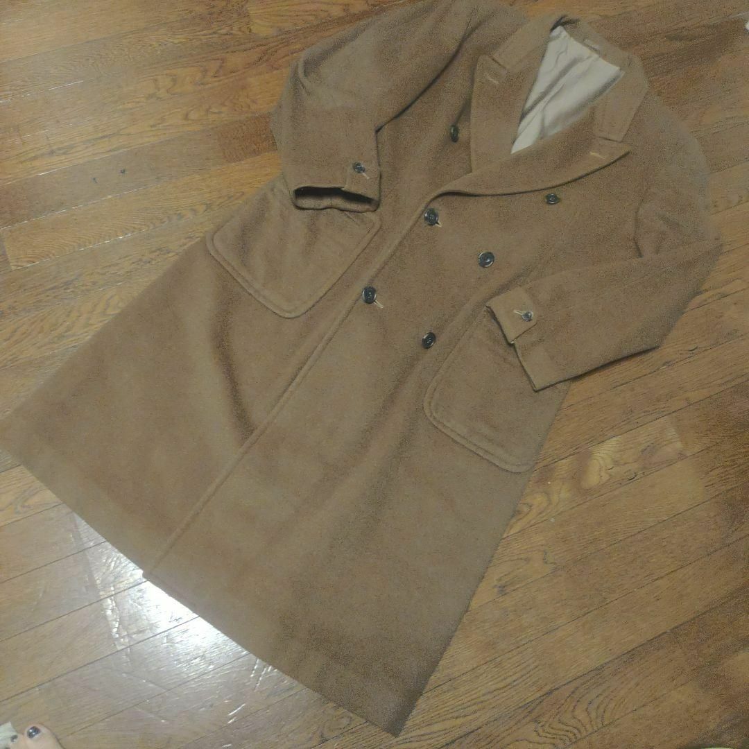 70超美品　リージェンシー　大きめサイズ　テンコート　ブラウン系　ステンカラー メンズのジャケット/アウター(ステンカラーコート)の商品写真