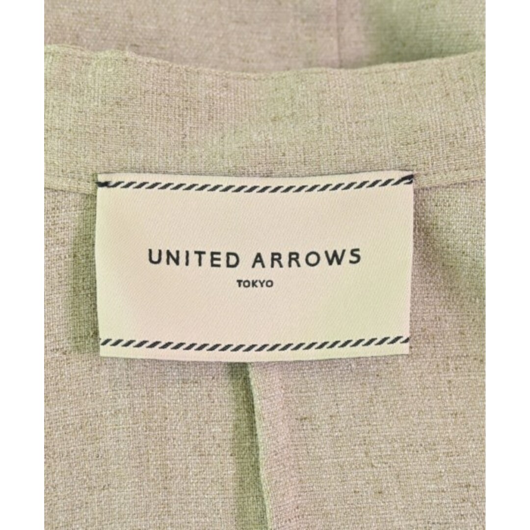 UNITED ARROWS カジュアルジャケット 36(S位) ベージュ