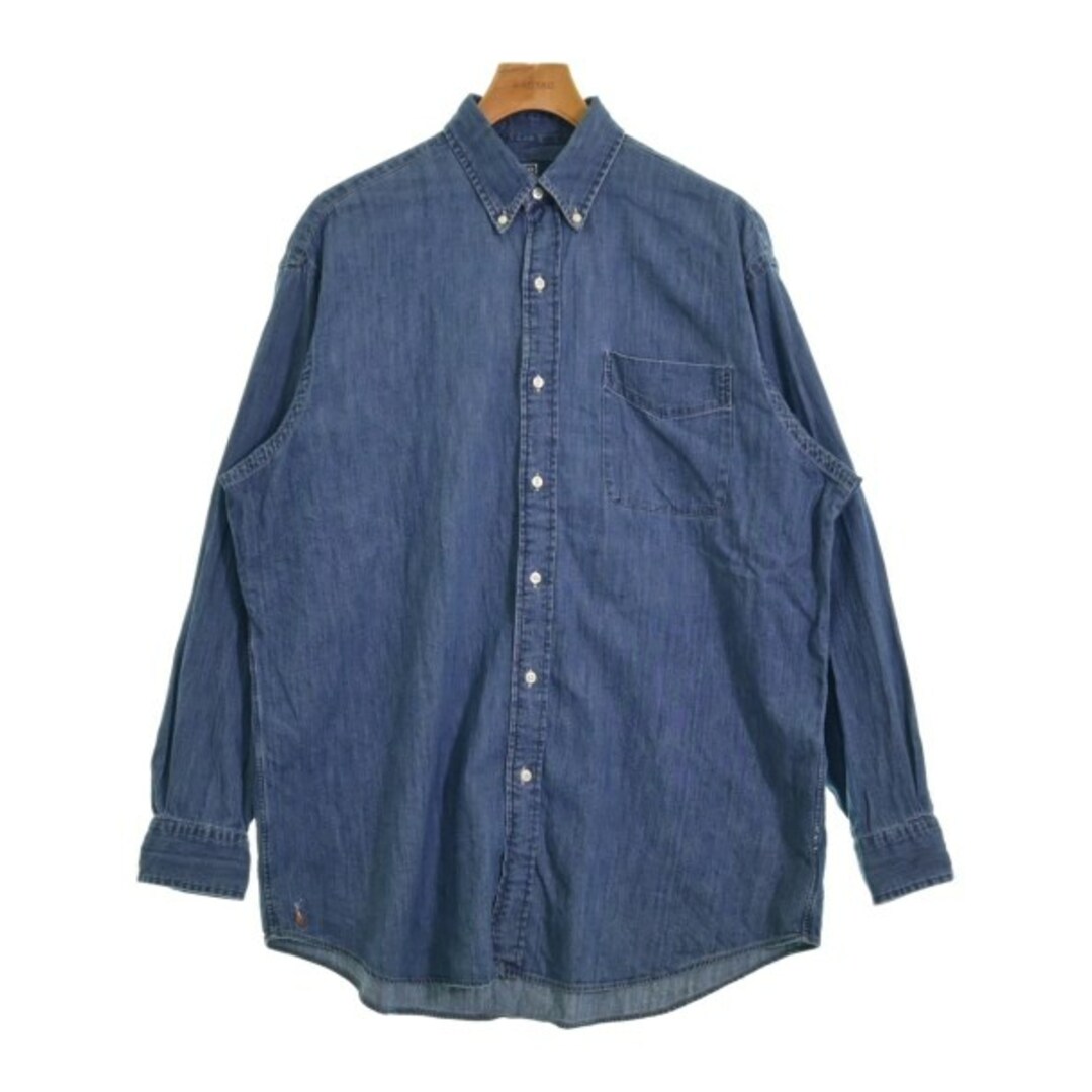 Polo Ralph Lauren カジュアルシャツ M 青系 【古着】のサムネイル
