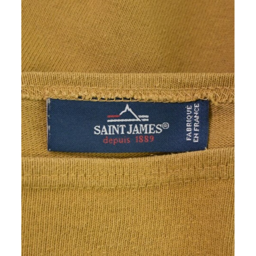 SAINT JAMES(セントジェームス)のSAINT JAMES セントジェームス Tシャツ・カットソー SM マスタード 【古着】【中古】 メンズのトップス(Tシャツ/カットソー(半袖/袖なし))の商品写真