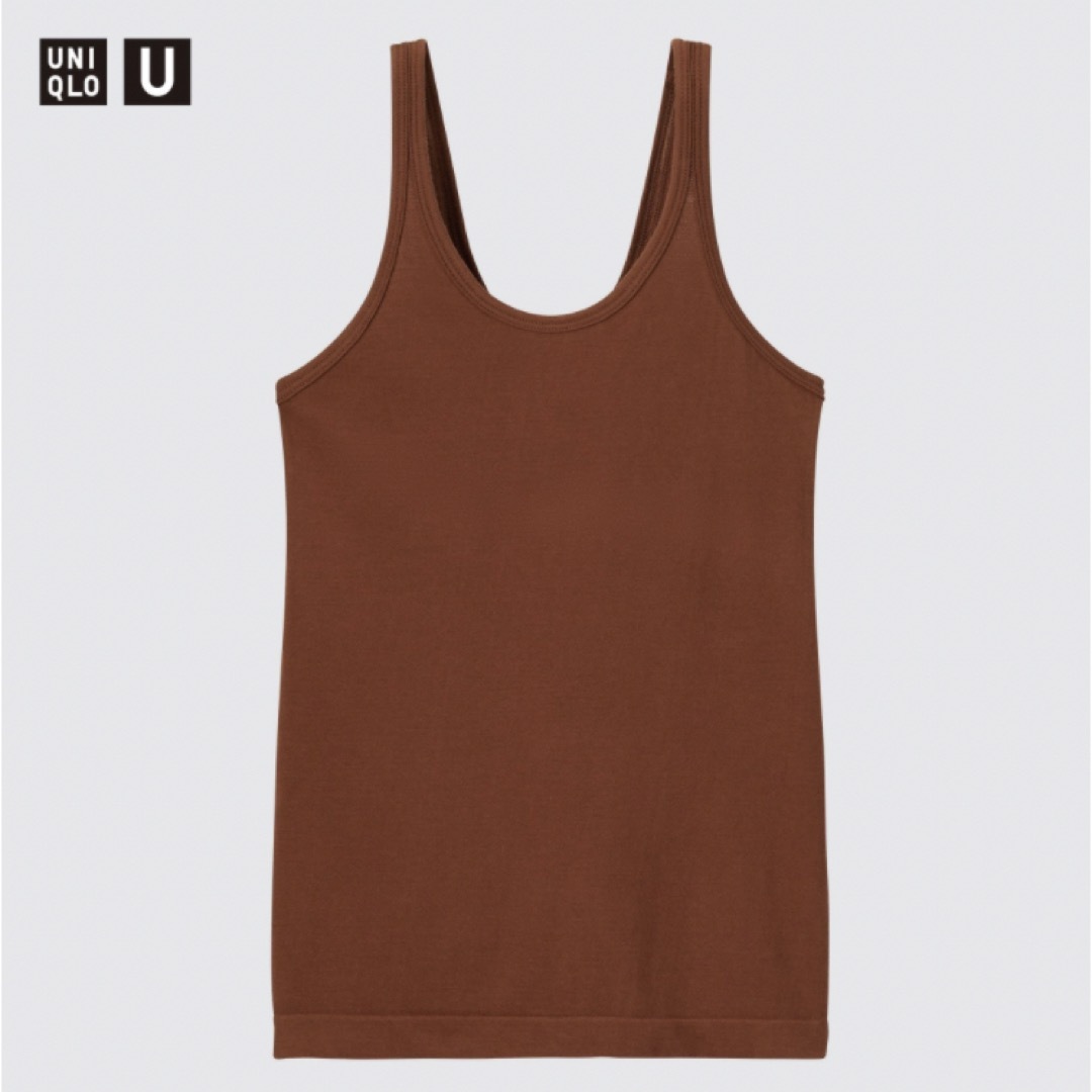 UNIQLO(ユニクロ)のユニクロU シームレスタンクトップ セットアップ可能 レディースのトップス(タンクトップ)の商品写真