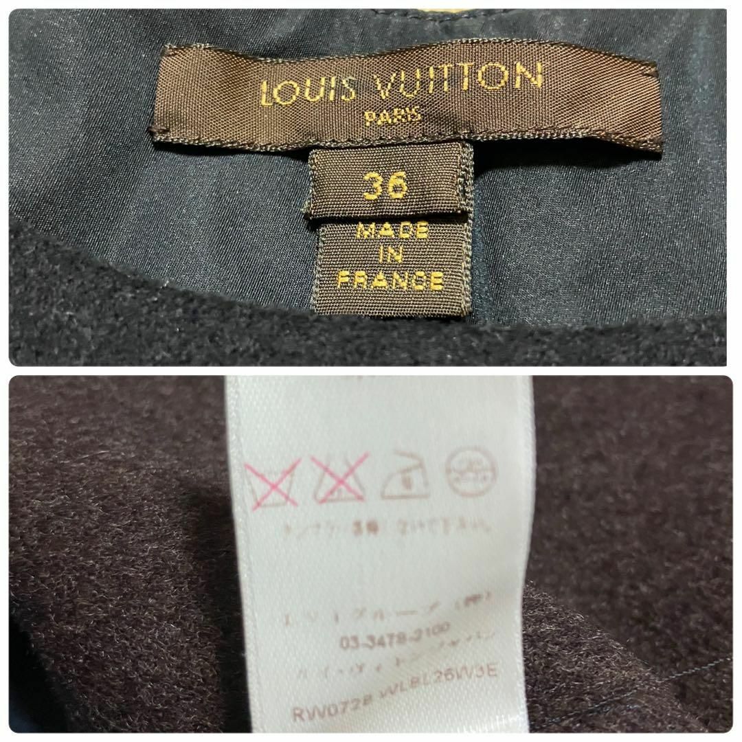 LOUIS VUITTON - 【美品】ルイヴィトン カットソー 黒 ブラックの通販 ...