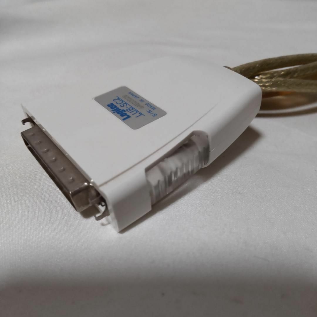 【美品】ロジテック USB 2.0-SCSI変換ケーブル LUB-SC2 取説付 7