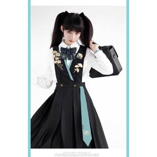 ボカロ VOCALOID 初音ミク 海外限定 イチョウ 制服 学生服-