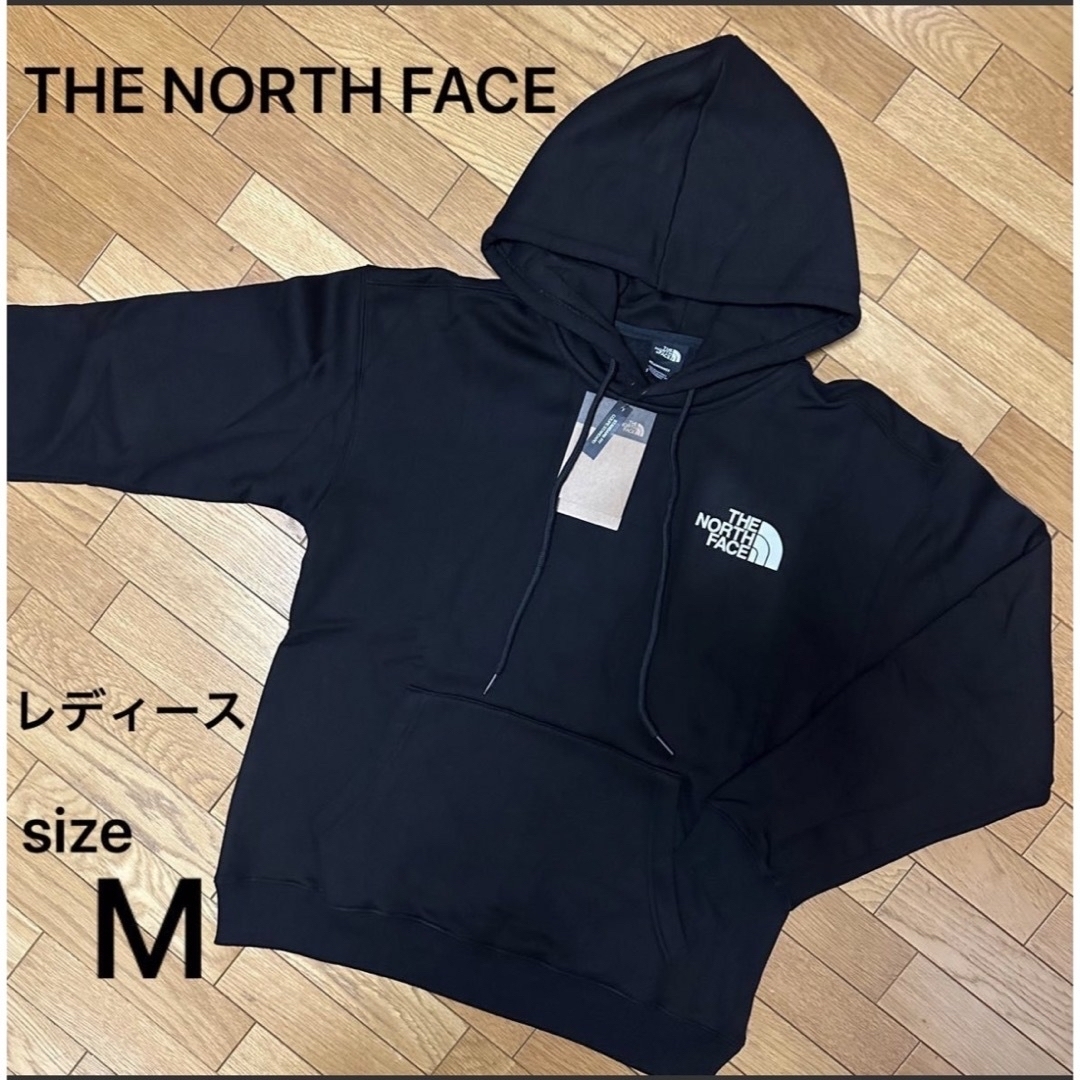 【タグ付 新品未使用】 THE NORTH FACE パーカー バックロゴ 新品未使用 THE NORTH FACEノースフェイス パーカー レディースM