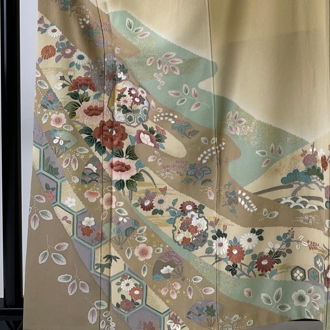 訪問着 美品 秀品 身丈162cm 裄丈68cm 正絹