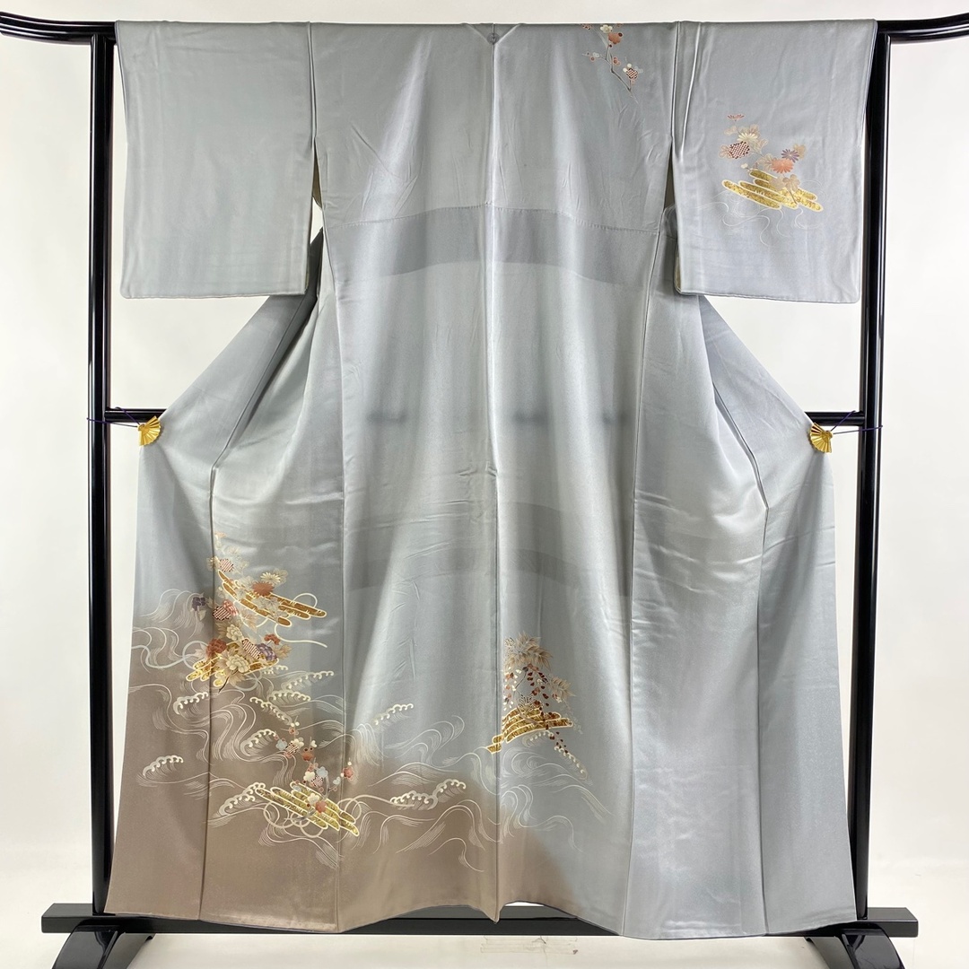 訪問着 身丈156cm 裄丈63.5cm 正絹 秀品 - 着物