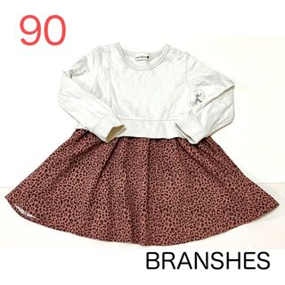 ブランシェス(Branshes)の90 ブランシェス　長袖ワンピース(ワンピース)