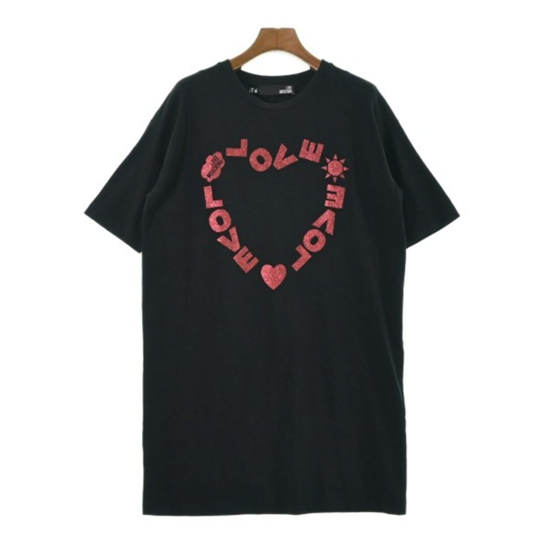 LOVE MOSCHINO ラブモスキーノ ワンピース 38(S位) 黒