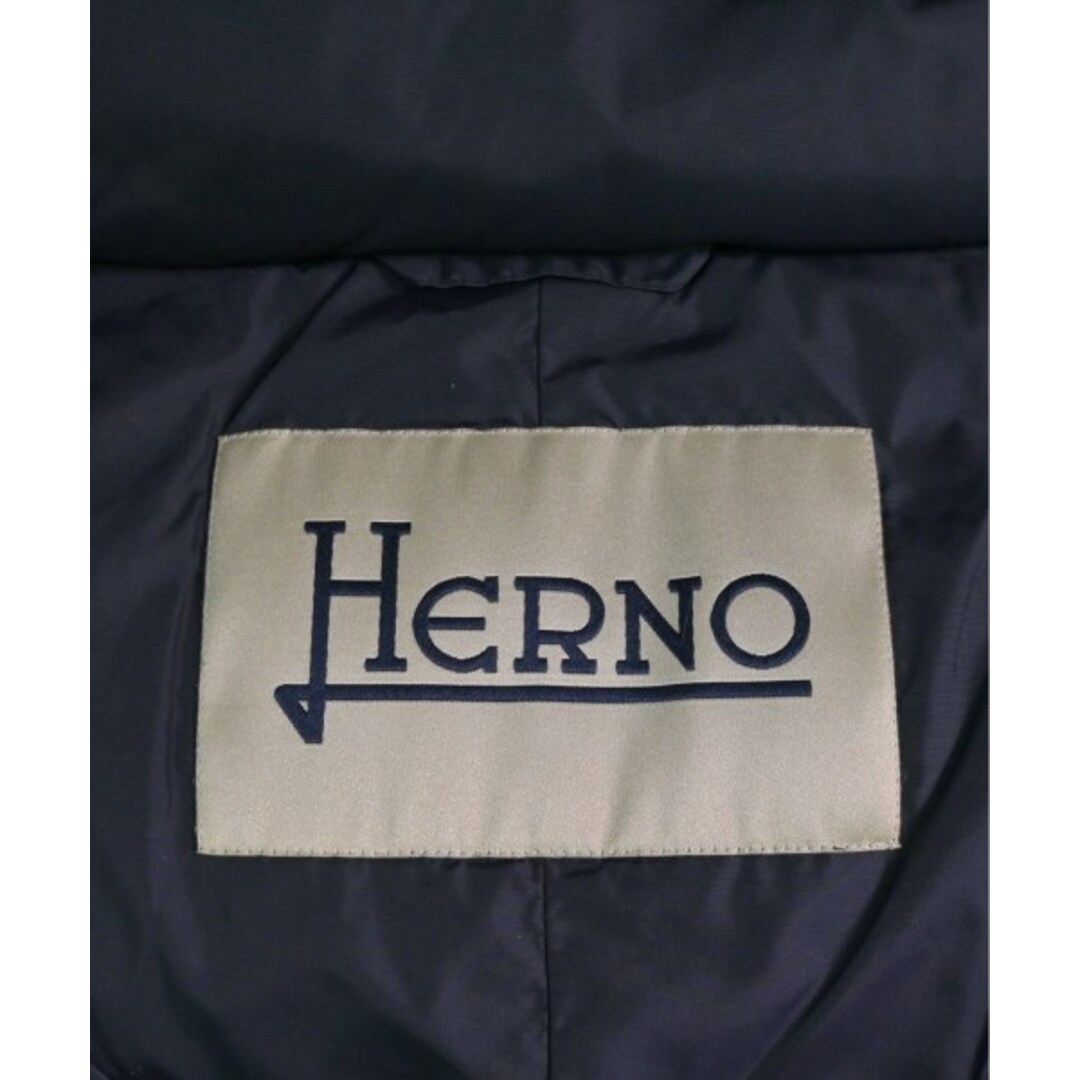 HERNO ヘルノ ダウンジャケット/ダウンベスト 44(S位) 紺