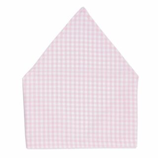 【在庫処分】ひとりでかぶれるゴム付き子供用三角巾　無地（紺・赤・ピンク・水色・格(その他)