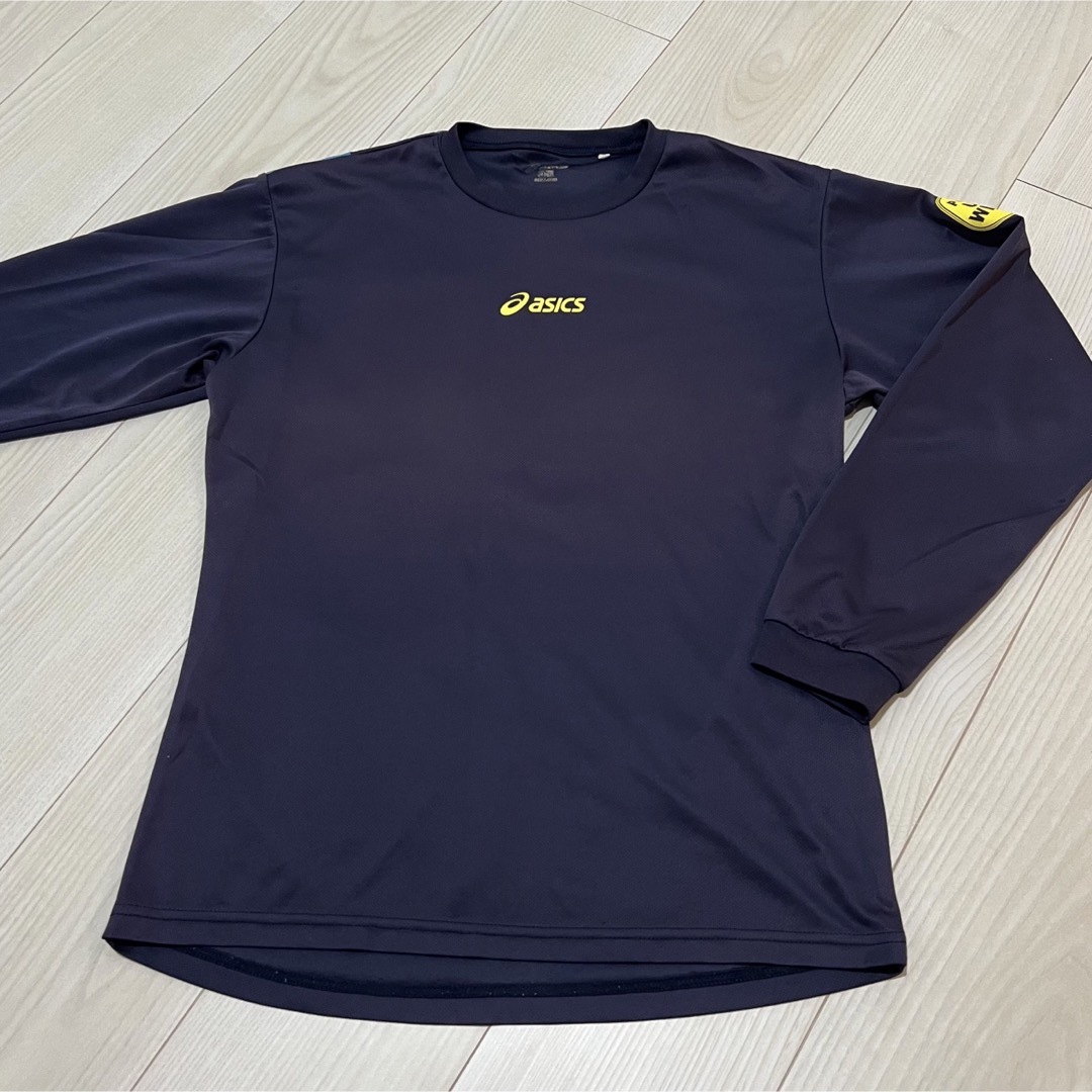 asics(アシックス)の激安 スポーツウェア アシックス 長距離 ロゴ メンズのトップス(Tシャツ/カットソー(七分/長袖))の商品写真