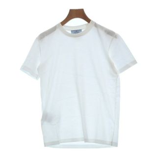 プラダ(PRADA)のPRADA プラダ Tシャツ・カットソー M 白 【古着】【中古】(カットソー(半袖/袖なし))