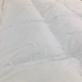 羽毛布団 ダブル 大増量 ニューゴールド 白色 日本製 190×210cmの通販