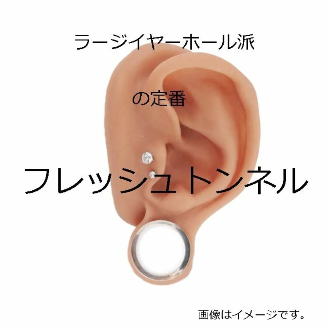 【数量限定】[PIAcollection] ボディピアス フレッシュトンネル 2 メンズのアクセサリー(その他)の商品写真