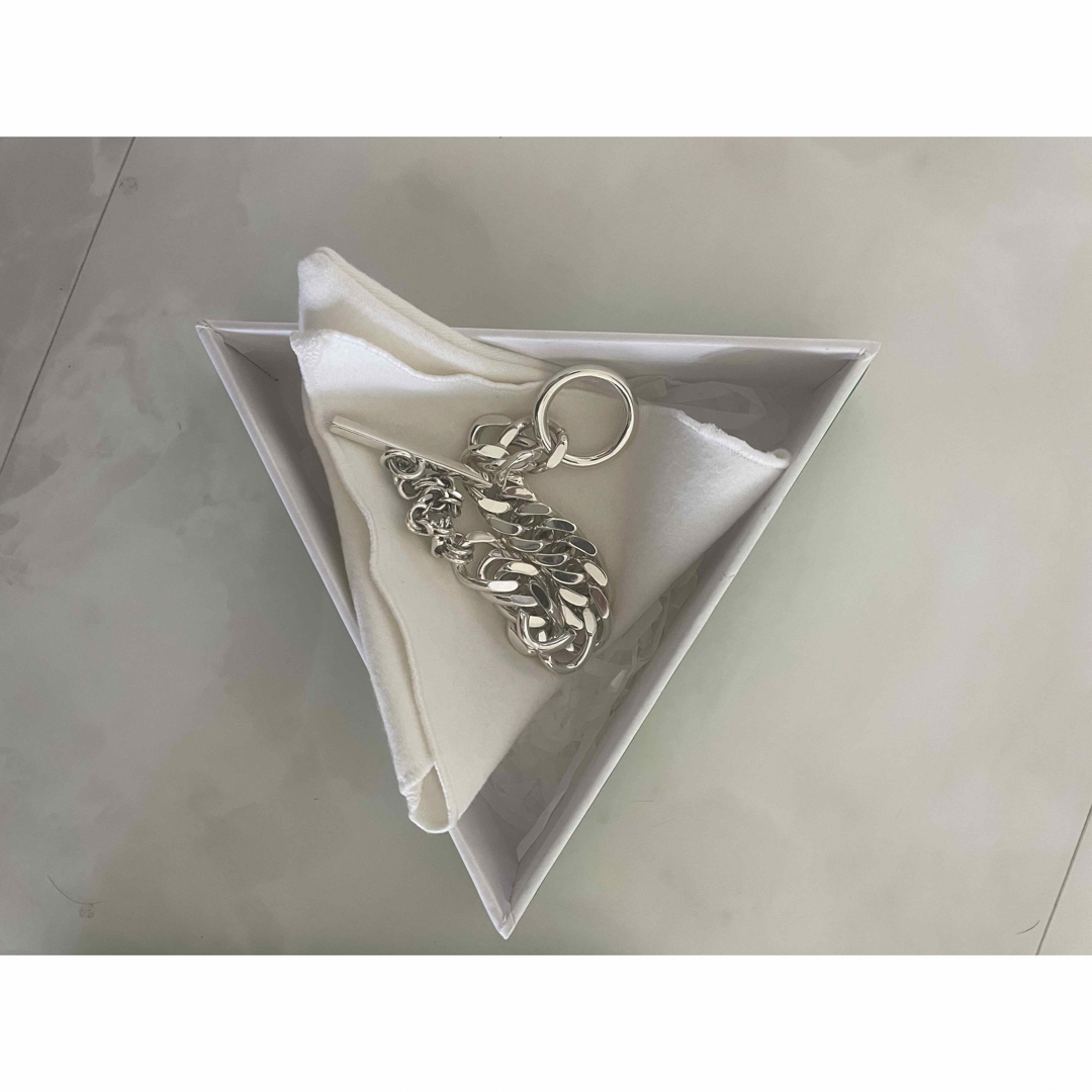 BOTTEGA VENETA ボッテガヴェネタ シルバー Tブレスレット S
