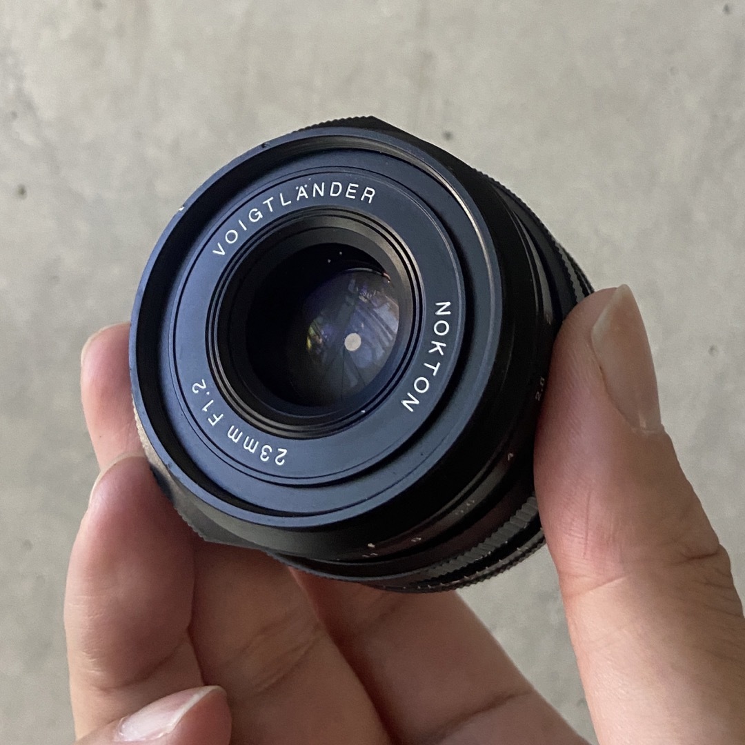COSINA - VOIGTLAENDER Nokton 23mmf1.2 (fujiX用)の通販 by abc