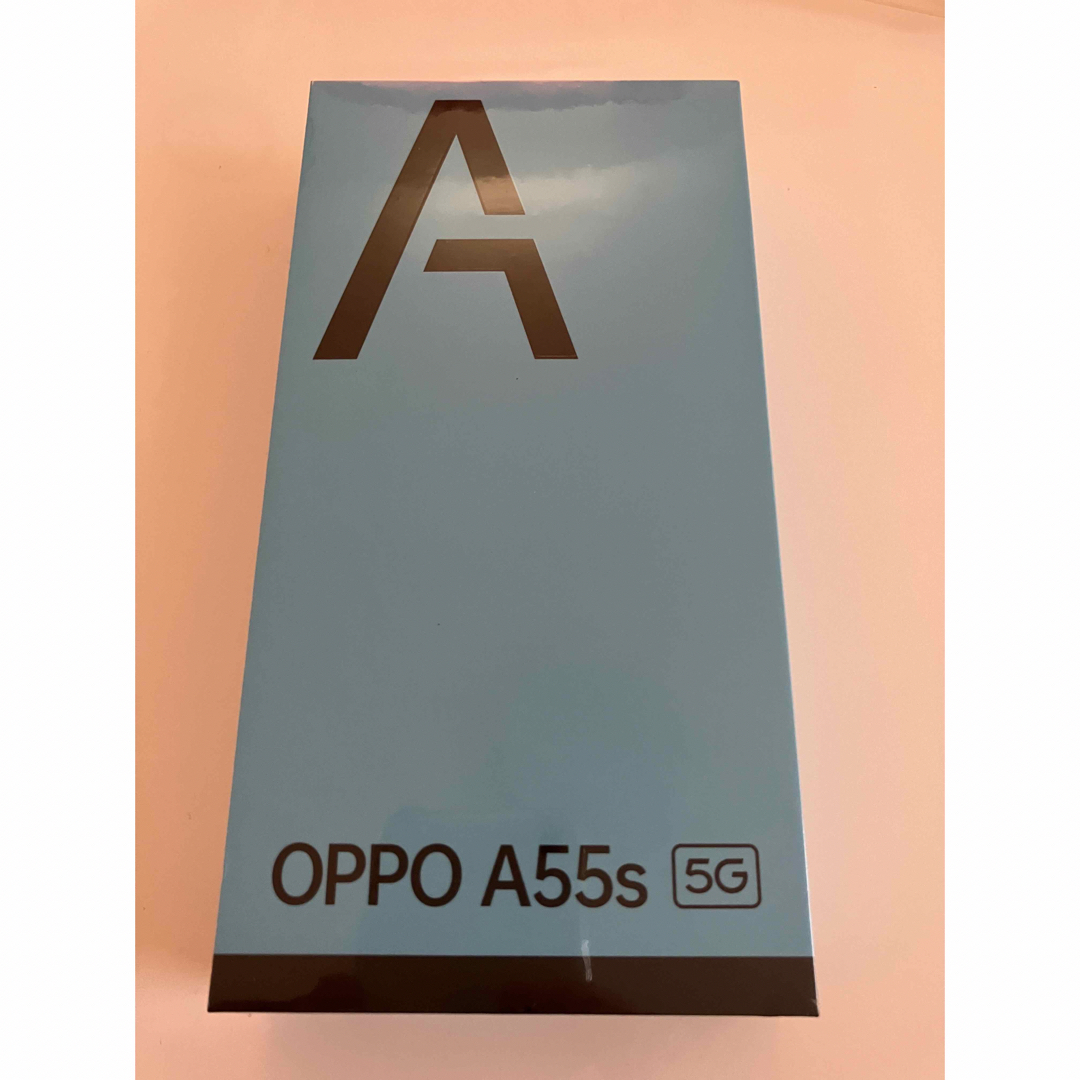 OPPO型番OPPO A55s 5G グリーン　新品未開封
