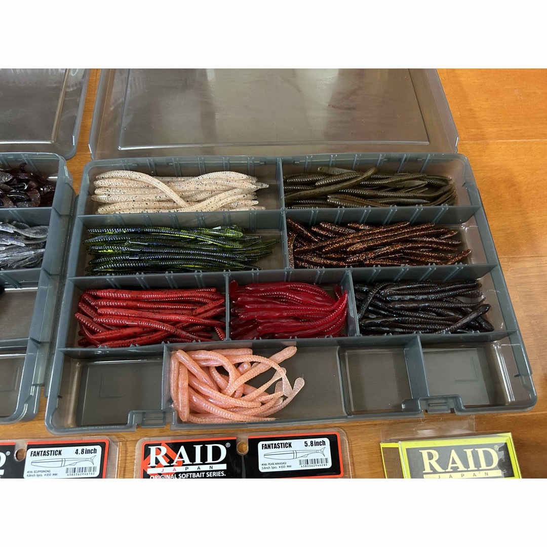 RAID JAPAN - バス釣り ルアー ワーム まとめ売り 大量セット イマカツ