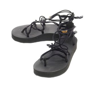 テバ(Teva)の【中古】【未使用】テバ Teva Midform Infinity サンダル ブラック【サイズ22】【レディース】(サンダル)