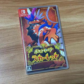 ニンテンドースイッチ(Nintendo Switch)の【中古】ポケットモンスター スカーレット Switch(家庭用ゲームソフト)